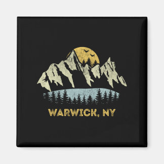 Imã Warwick New York Mountain Sunset Sunrise Ny 