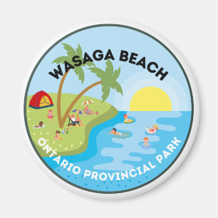 Imã Wasaga Beach Ontario Provincial Park Magnet