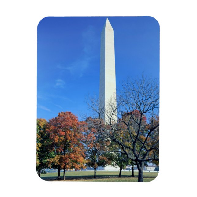 Ímã WASHINGTON, D.C. EUA. Monumento a Washington se er (Vertical)