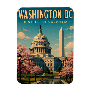 Ímã Washington DC EUA Lembrança