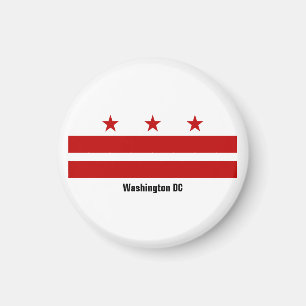 Imã Washington DC Flag Magnet