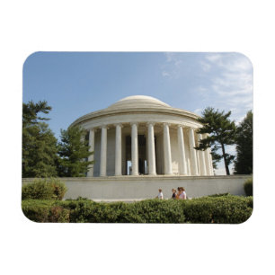 Ímã Washington, DC. Memorial Thomas Jefferson