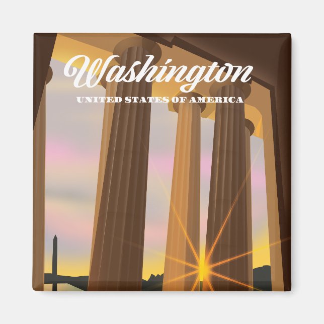 Imã Washington Estados Unidos da América (Frente)