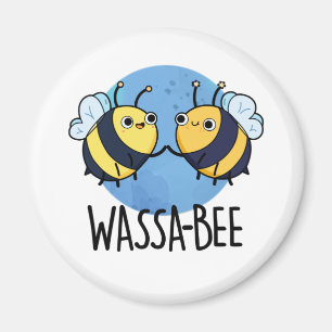Imã Wassabee Funny Wasabi Bee Pun