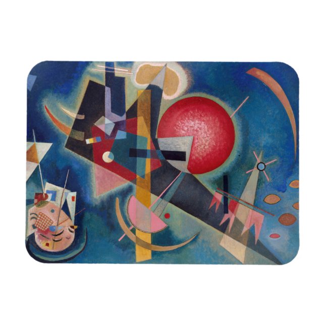 Ímã WASSILY KANDINSKY - A azul (Horizontal)