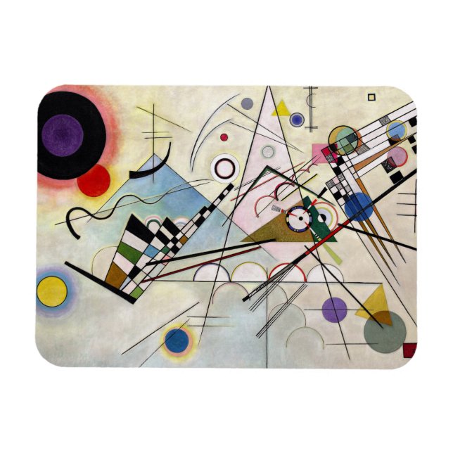Ímã WASSILY KANDINSKY - Composição VIII 1923 (Horizontal)
