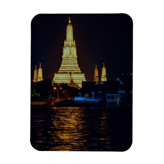 Ímã Wat Arun na Tailândia de Bangkok (Vertical)
