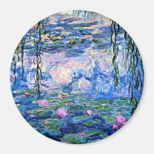 Imã Water Lily, 1919, por Claude Monet,
