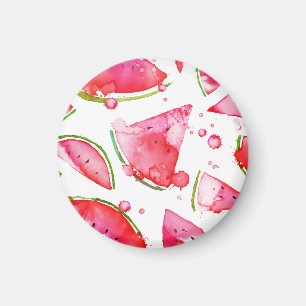 Imã Watercolor Melancia 1