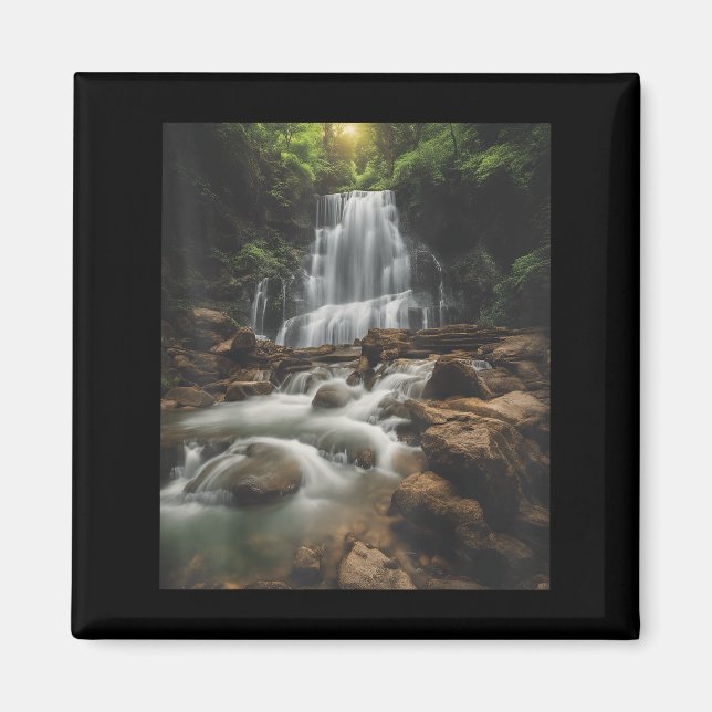 Imã Waterfall Style Life_ Pastel Falls And Nature Call (Frente)