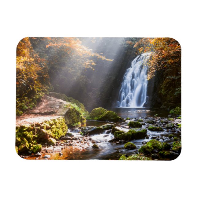 Ímã Waterfalls | Gleno, Northern Ireland (Horizontal)