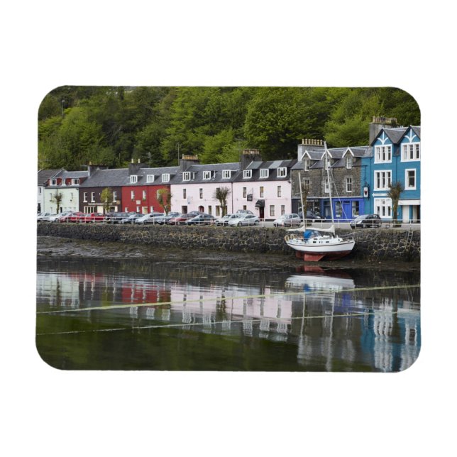 Ímã Waterfront, Tobermory, Ilha de Mull, Escócia, 2 (Horizontal)