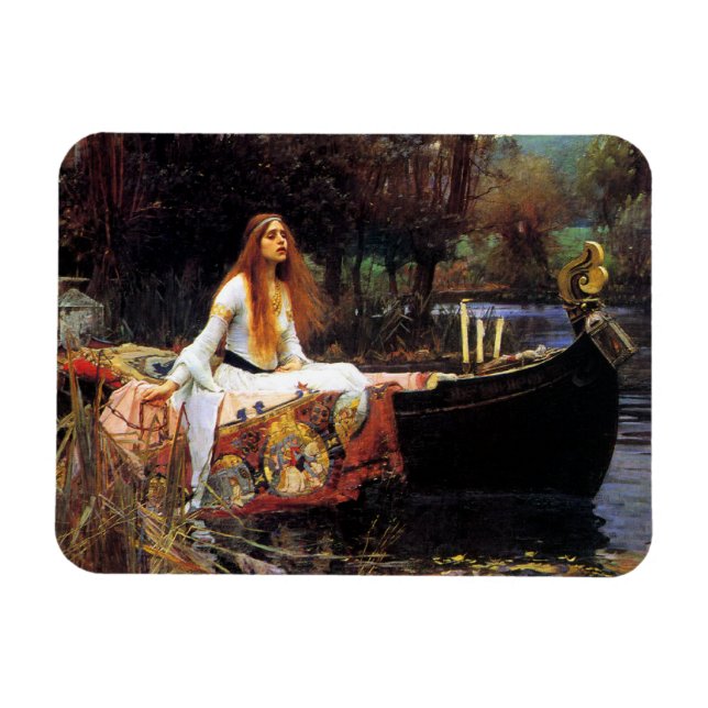 Ímã Waterhouse A Senhora do Magno de Shalott (Horizontal)