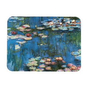 Ímã Waterlilies por Claude Monet, impressionismo do