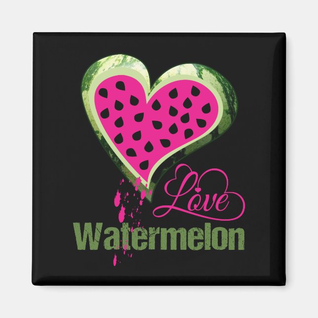 Imã Watermelon Love (Frente)