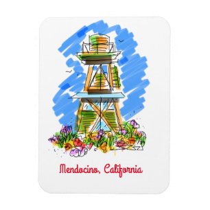 Ímã Watertower de Mendocino