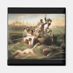 Imã Watson e o tubarão, por John Singleton Copley