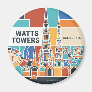 Imã Watts Towers de Simon Rodia State Historic Park
