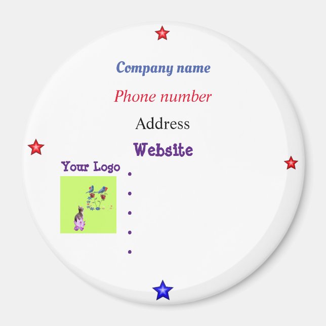 Imã Wawnice design para você (Frente)