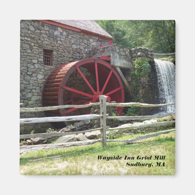 Imã Wayside Inn Grist Mill, MÃES Sudbury (Frente)