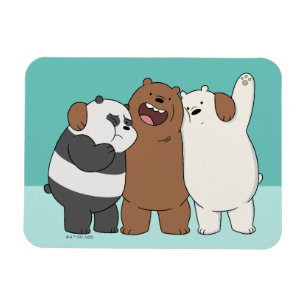 Ímã We Bare Bears Group Hug