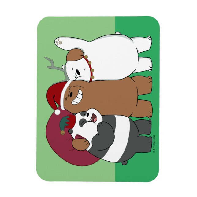 Ímã We Bare Bears - Season's Greetings (Vertical)