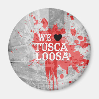 Imã We Love Tuscaloosa (por Designs Ricos)
