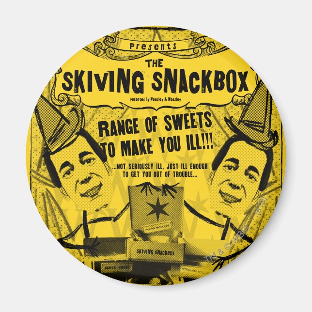 Imã Weasley e Produtos Weasley (Frente)