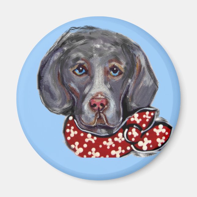 Imã Weimaraner (Frente)