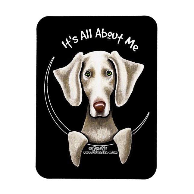 Ímã Weimaraner IAAM (Vertical)