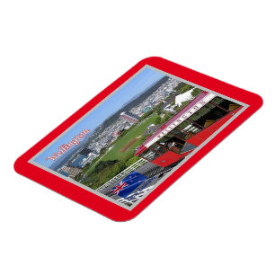 Ímã Wellington - Carro a Cabo - Nova Zelândia -