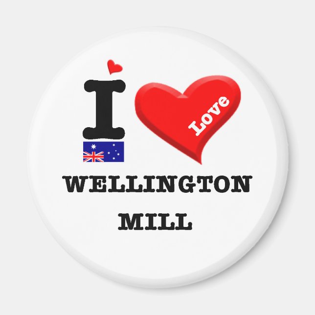 IMÃ WELLINGTON MILL (Frente)