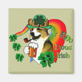 Imã Welsh Corgi Saint Patrick