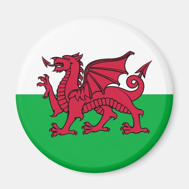 Imã Welsh Dragon (Frente)