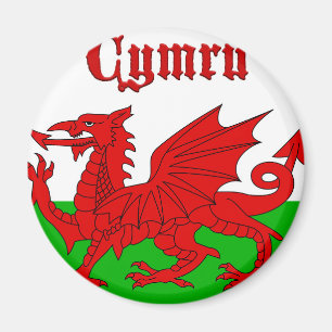 Imã Welsh Flag Cymru