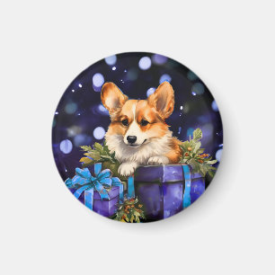 Imã Welsh Pembroke Corgi Puppy Dog Magnet