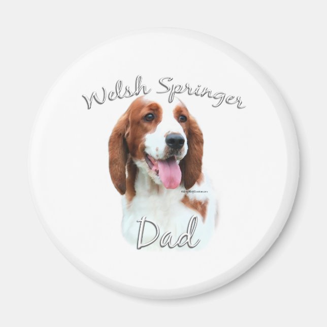 Imã Welsh Springer Spaniel Pai 2 (Frente)