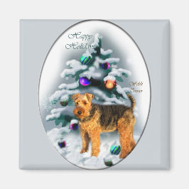 Imã Welsh Terrier Christmas Gifts