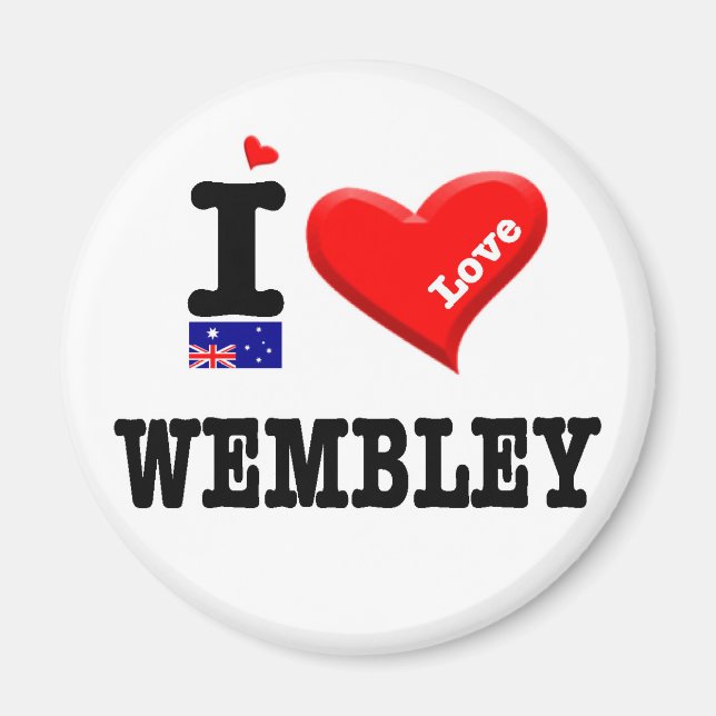 Imã WEMBLEY - Eu Amo (Frente)