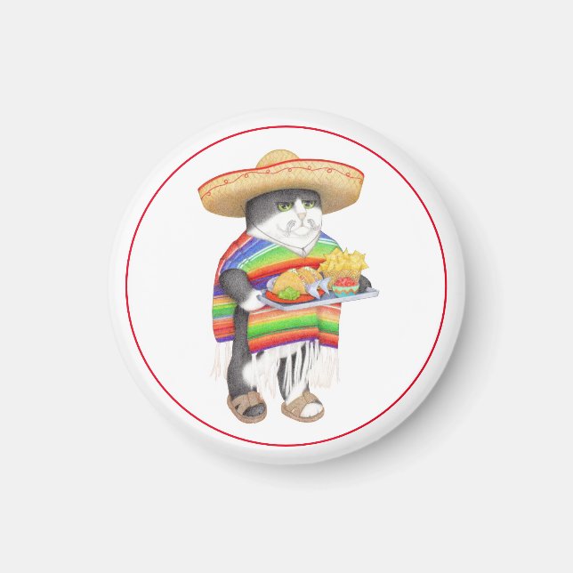 Imã WENDELITO Round Magnet (Frente)