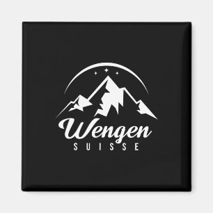Imã Wengen Suiça Ski Resort Ski Snowboard