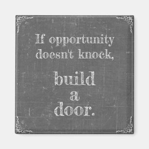 Imã Wenn Gelegenheit nicht klopft