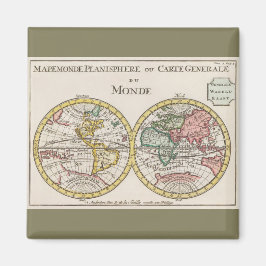 Imã Wereldkaart Mapemonde Daniel de Lafeuilledelete