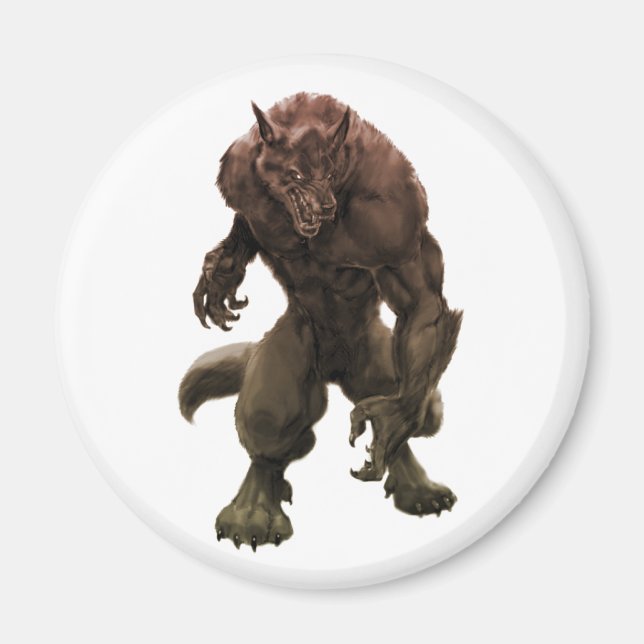 Imã Werewolf Refrigerator Magnets (Frente)
