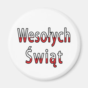 Imã Wesolych Swiat Flag