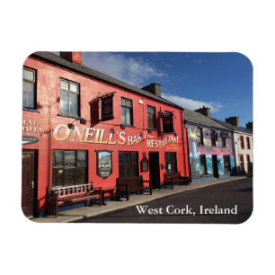 Ímã West Cork, Irish Pubs, Ireland Magnet