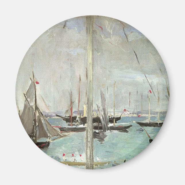Imã West Cowes, Ilha de Wight por Berthe Morisot (Frente)