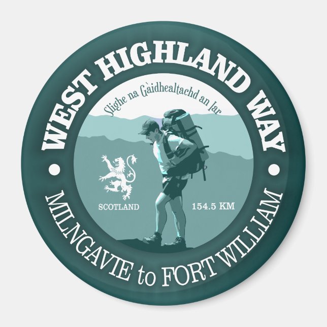 Imã West Highland Way (Frente)