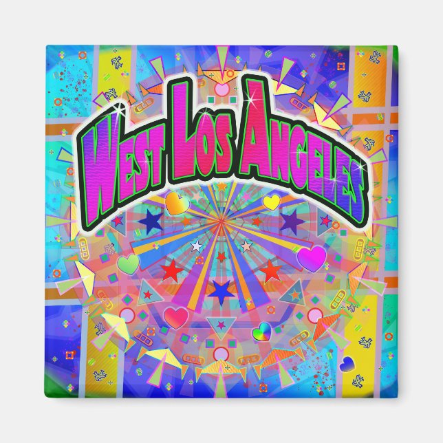 Imã West Los Angeles Cosmic Unity Magnet (Frente)