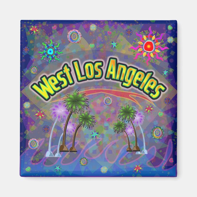 Imã West Los Angeles Noble Voyage Magnet (Frente)